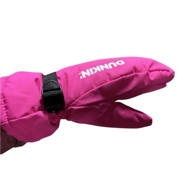 Limited Edition Dunkin Mitten Iced Coffee Glove 2026 Winter Left Hand Pink New - Picture 5 of 8